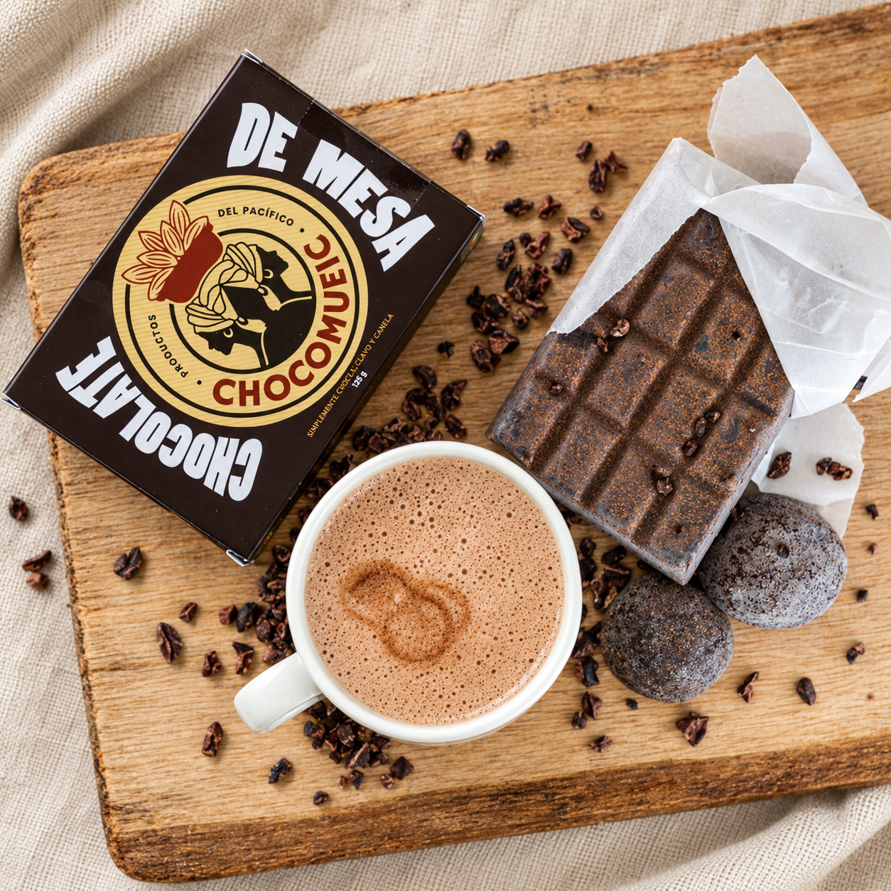 Chocolate de mesa 100% cacao