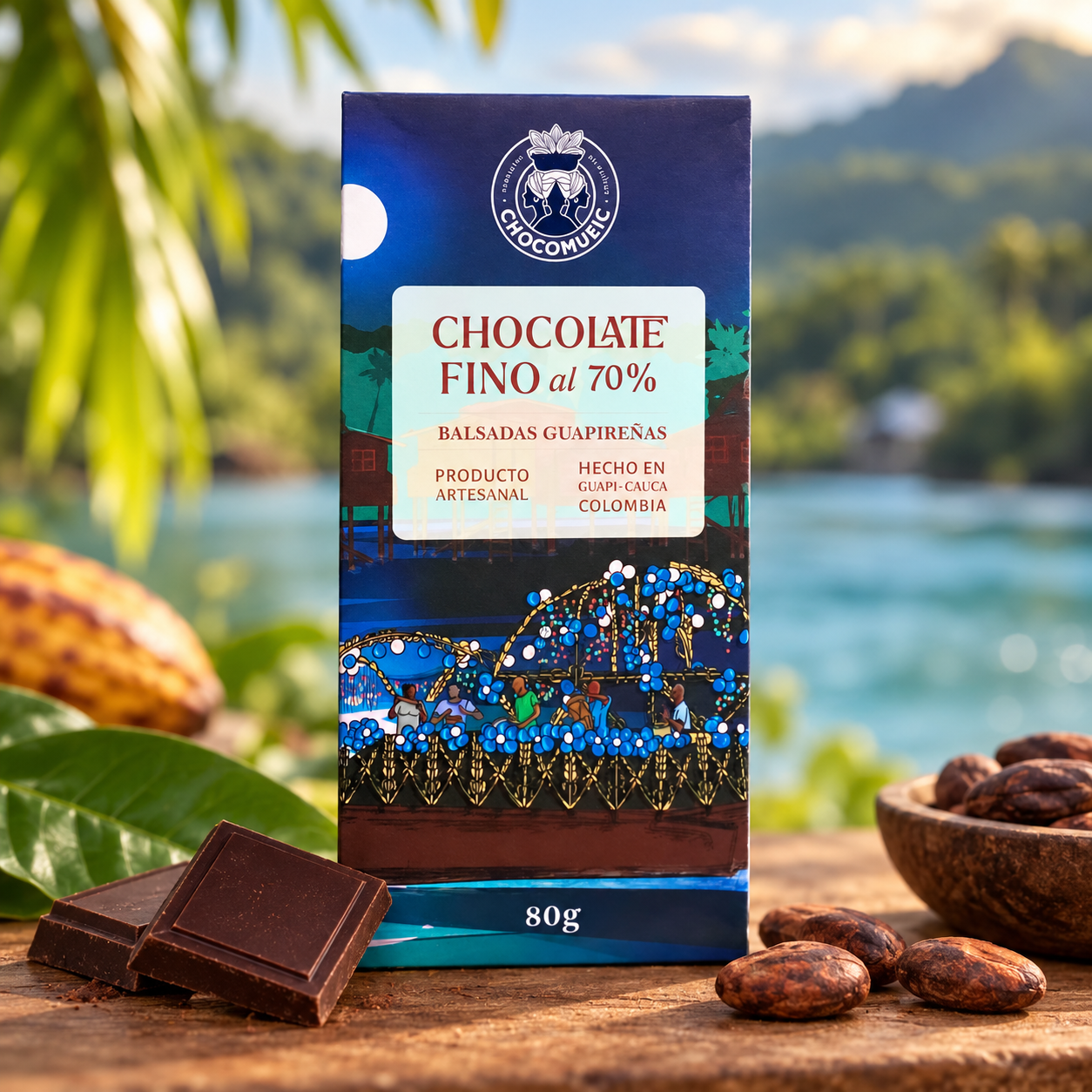 Chocolate fino 70% cacao